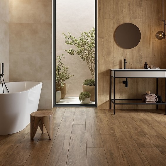 Łazienka w stylu Japandi - równowaga pomiędzy minimalizmem i prostotą 1