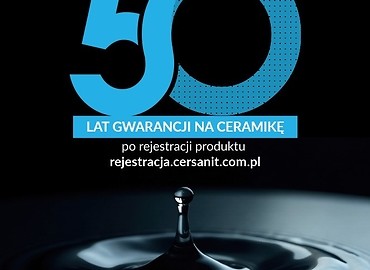 Cersanit Vortex – zarejestruj produkt i postaw na wydajne spłukiwanie wirowe