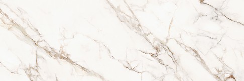 CALACATTA FEVER WHITE GLOSSY RECT 39,8X119,8 G1