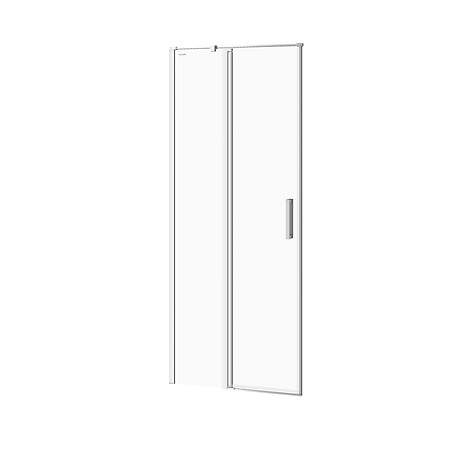 Drzwi na zawiasach kabiny prysznicowej MODUO 80 x 195, lewe