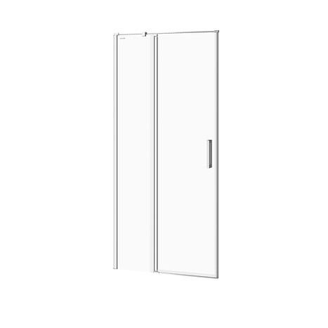 Drzwi na zawiasach kabiny prysznicowej MODUO 90 x 195, lewe