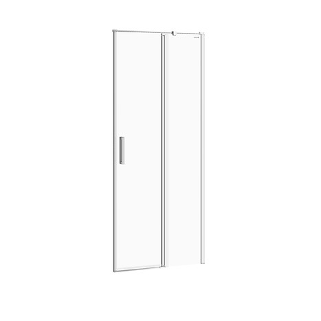 Drzwi na zawiasach kabiny prysznicowej MODUO 80 x 195 prawe