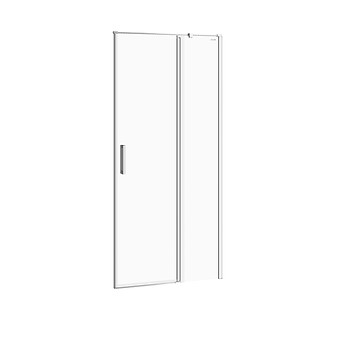 Drzwi na zawiasach kabiny prysznicowej MODUO 90 x 195, prawe