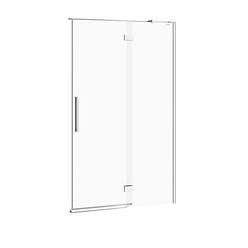 Drzwi na zawiasach kabiny prysznicowej CREA 120 x 200 prawe