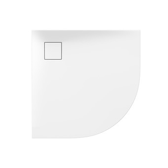 SET B185: Brodzik półokrągły TAKO SLIM 90 x 4 + syfon