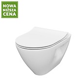 SET B292 MISKA ZAWIESZANA MILLE PLUS CLEANON, DESKA MILLE SLIM DUROPLASTOWA, ...