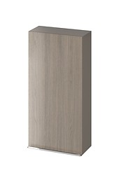 Szafka wisząca VIRGO 40 szara, chromowany uchwyt