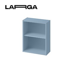 Boczny otwarty moduł dolny LARGA 20 - niebieski