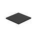 BRODZIK KWADRATOWY TAKO SLIM 80X4 CZARNY MAT+ SYFON