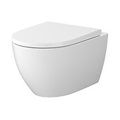 SET B875: Miska zawieszana ZEN Pro by Cersanit oval CERSANIT VORTEX z deską ...