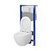 SET C250: stelaż AQUA 50 MECH QF + miska zawieszana ZEN by Cersanit CleanOn z deską