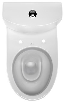 WC kompakt PARVA 010 z deską duroplastową, antybakteryjną