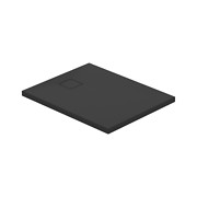 SET C259: Brodzik prostokątny TAKO SLIM 100X80X4,5 czarny mat + Syfon