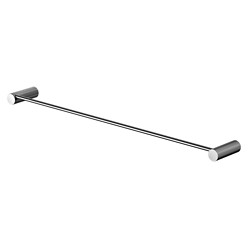 Wieszak na ręcznik pojedynczy czarny gun metal