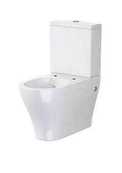 SET 633: WC kompakt ZEN by Cersanit full back-to-wall CleanON 010/020 z deską ...