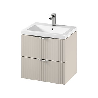 SET C145 TIRSO 60 kaszmir matowy (szafka + umywalka)