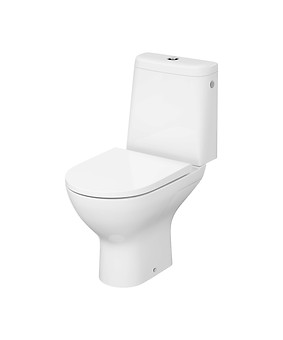 WC kompakt 878 COLOUR PRO OVAL CERSANIT VORTEX 010 zbiornik ROUND z deską ...