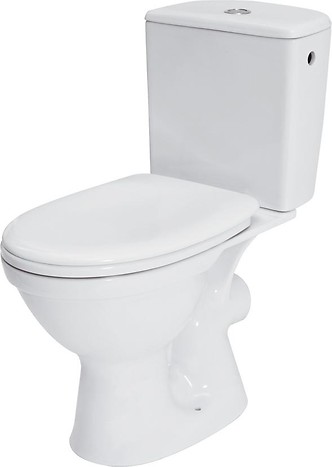 WC kompakt MERIDA 010 z deską polipropylenową, wolnoopadającą