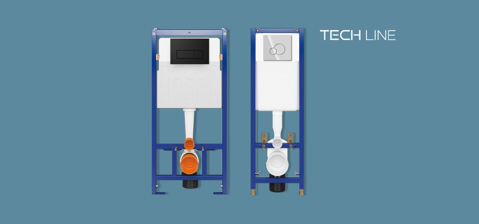 Stelaże podtynkowe TECH LINE